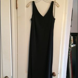 Black long dress